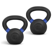 TiaGOC Kettlebell Weights Cast Iron/Kettlebells Powder Coated - Strength Training, Home Gym, Full-body Exercises