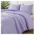 thumbnail image 1 of TiaGOC Lavender California King Comforter Set, 3 Pieces Cal King Tufted Boho Bedding Comforter Sets, Fluffy Bed Set (104x96In Comforter & 2 Pillowcases), 1 of 7