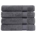 thumbnail image 1 of TiaGOC - Luxury Bath Towels, 100% Turkish Cotton, Quick Dry, Soft and Absorbent Large Bathroom Towels, Amadeus Collection, 4-Piece Set - 30 x 54 Inches (Grey), 1 of 9