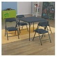 thumbnail image 1 of TiaGOC Mindy Kids Navy 5 Piece Folding Table and Chair Set, 1 of 9