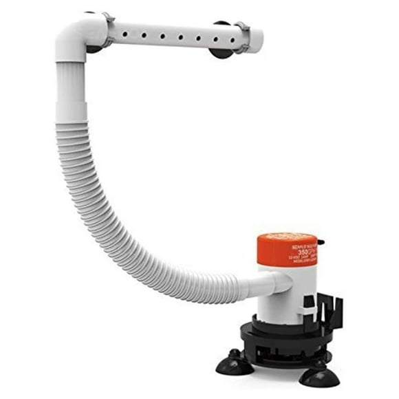 TiaGOC-Portable 12v Livewell Aeration Pump System Kit for Boats