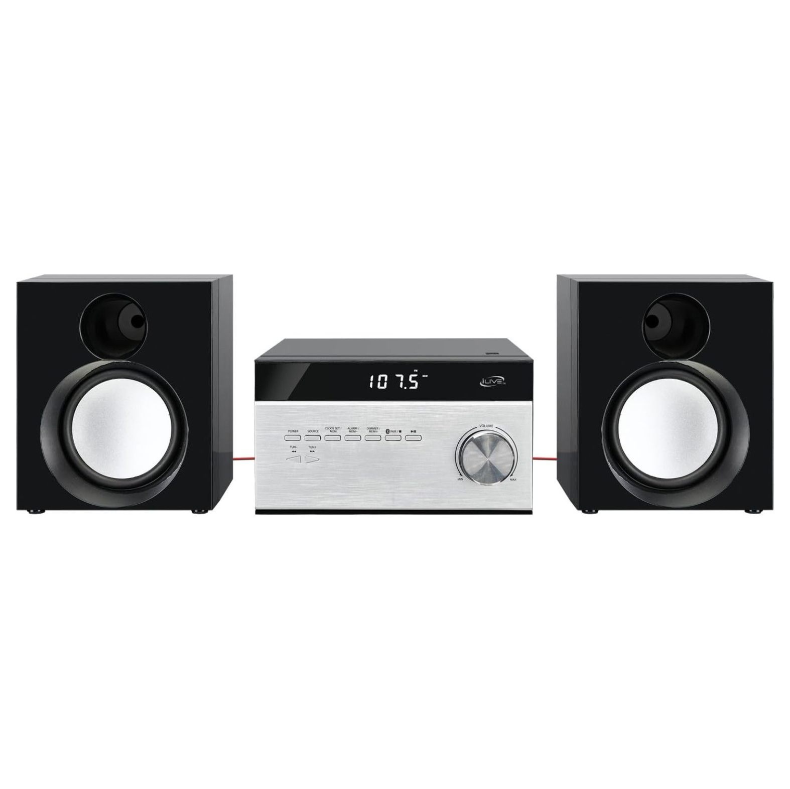 TiaGOC Wireless Home Stereo System, with Player and AM/FM Radio ...