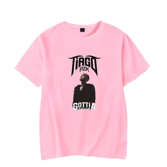Tiago PZK GOTTI A Tour Merch T-Shirt Women Men Crewneck Short Sleeve Fashion Tee