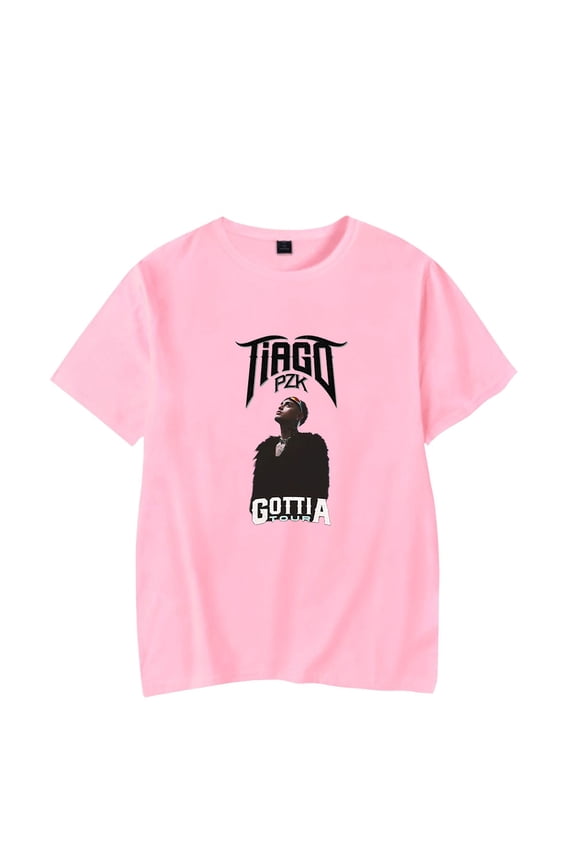 Tiago PZK GOTTI A Tour Merch T-Shirt Women Men Crewneck Short Sleeve Fashion Tee