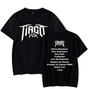 Tiago PZK Merch T shirt Short Sleeve New Tee Fashion Printed Unisex Top