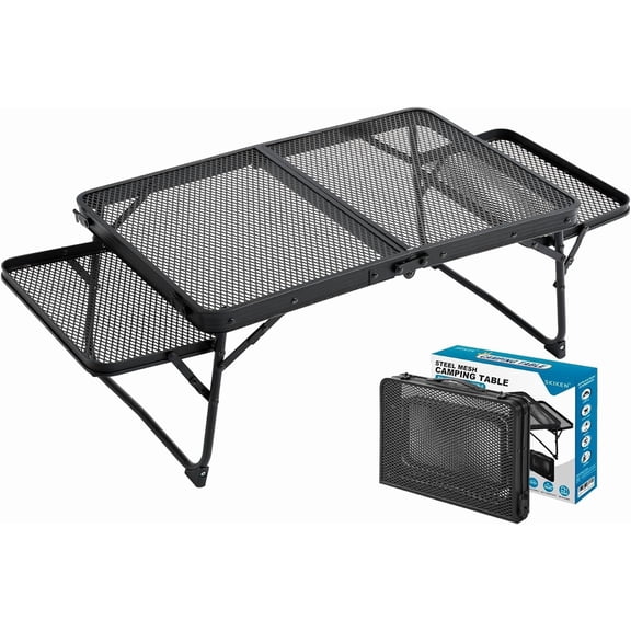 Tiagowell Folding Camping Table Portable Lightweight Collapsible Outdoor Side Table