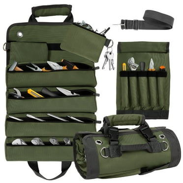 Tiagowell Water Resistant Tool Bags, Fabric, Green