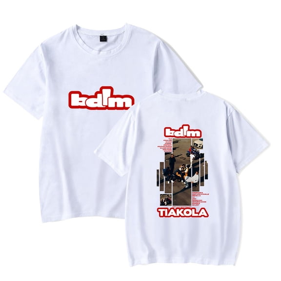 Tiakola Merch BDLM Album T-Shirts Women/Men Fashion Summer Tshirt Shortsleeve New Tee