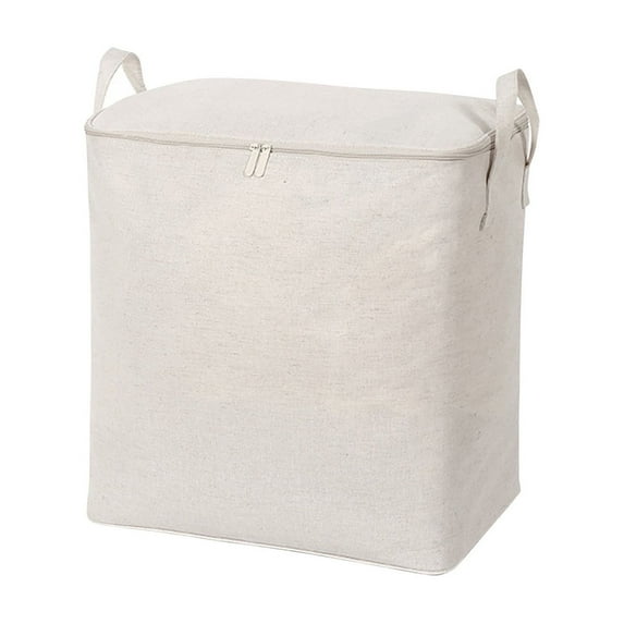 Tian Shan Series Fabric Storage Basket with Handles, Sturdy Linen Closet Organizer for Clothes Toys Books, Foldable Sorting Bin for Wardrobe Under Bed Storage
