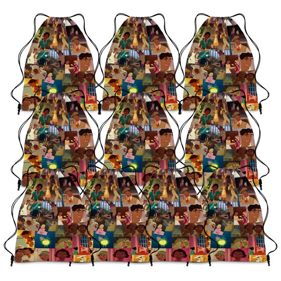 Tiana 10 drawstring bag combinations 16*13.4in
