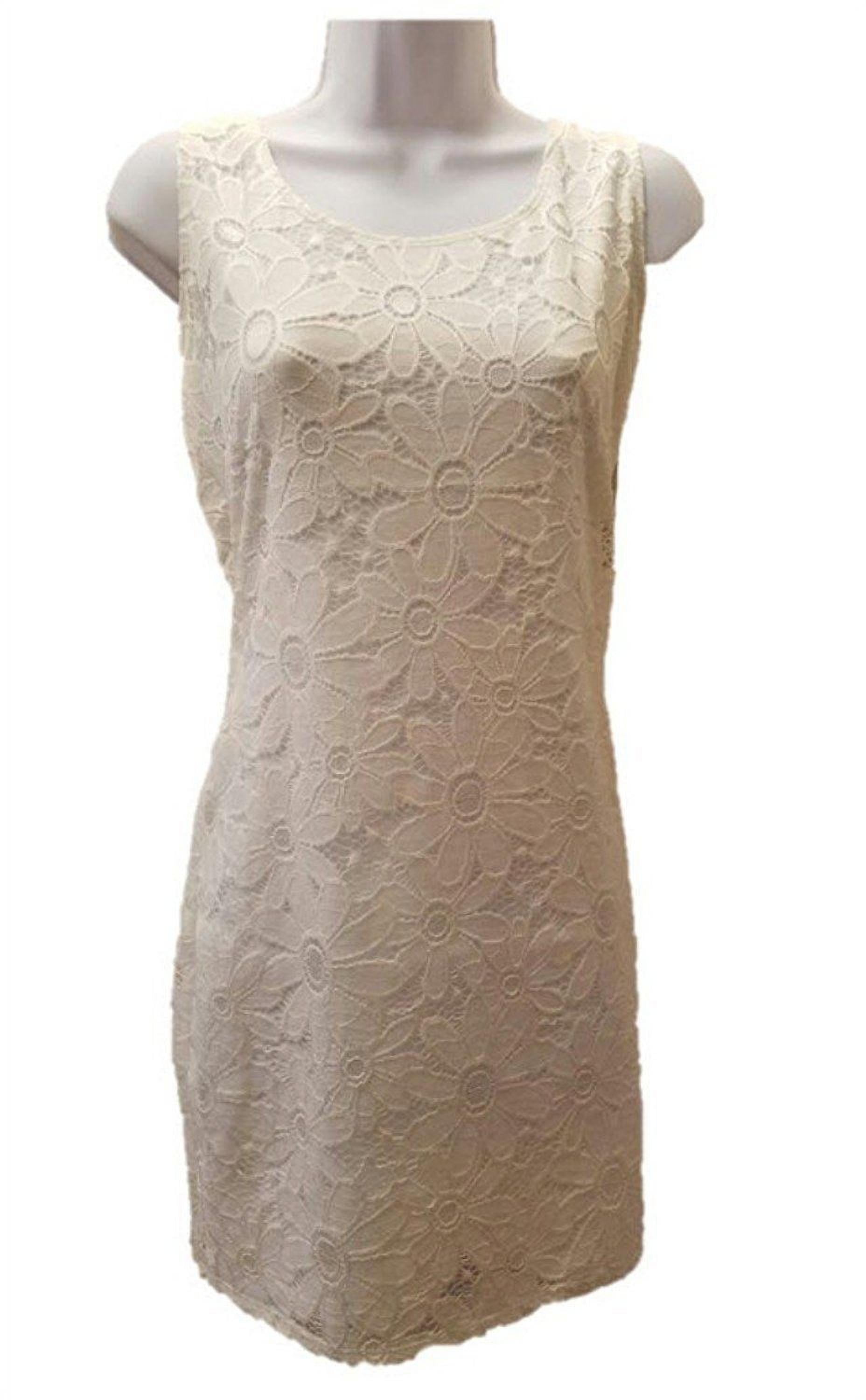 Tiana B. Dresses | Tiana B. White Lace Dress 0081 | Color: White | Size: L | Stylecove's Closet