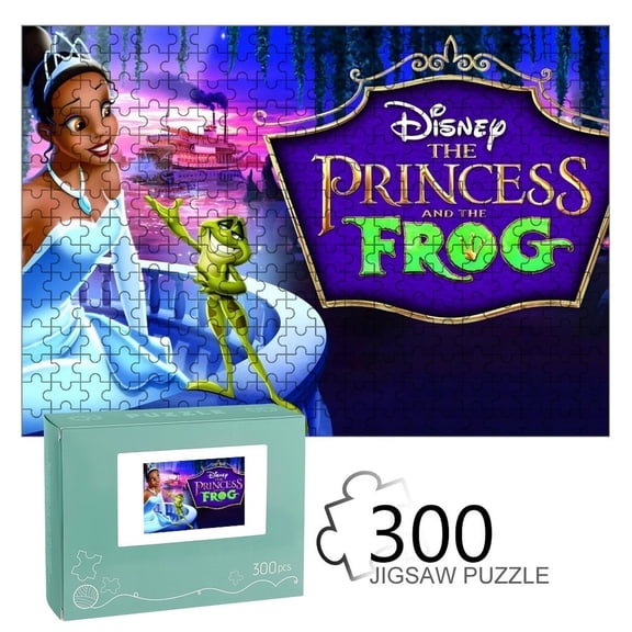 Tiana The Princess and the Frog-themed Wooden jigsaw Puzzle for home Decoration or gift for fans friend,family.300pc