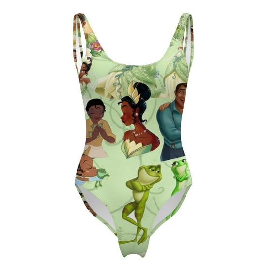 Tiana Theme Women's One-Piece Coverage Swimsuit