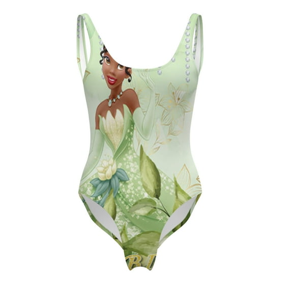 Tiana Theme Women's One-Piece Coverage Swimsuit