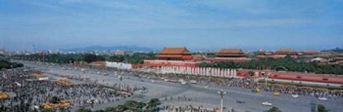 Tiananmen Square Beijing China Canvas Art - Panoramic Images (18 x 6)