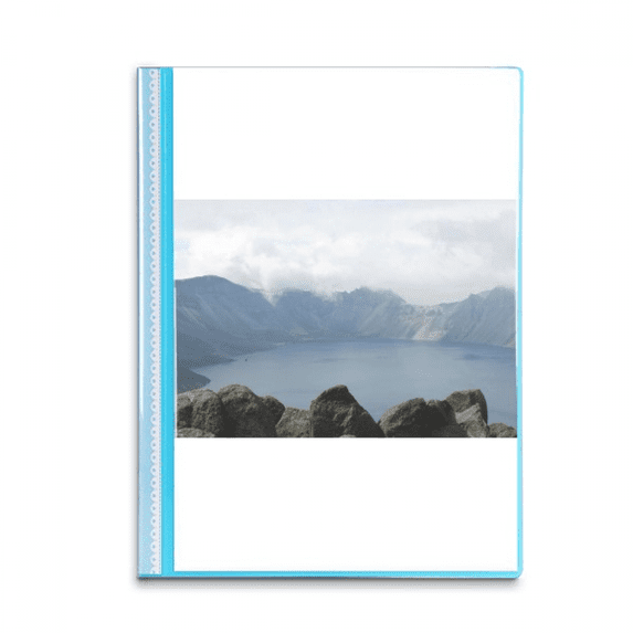Tianchi Panorama Art Deco Fashion Book Sheet Protectors Portfolio Binder Folder