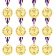 Tianhe Winner Award Medal with Trophy Graphics, 2", 12 Count