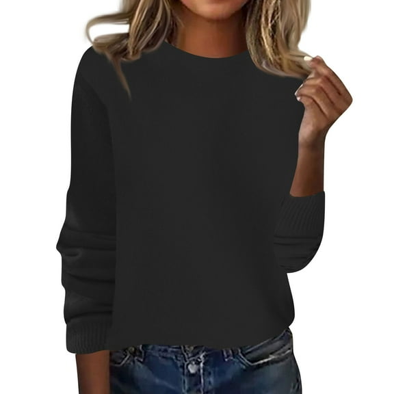 Tianiyouqing Merino Wool Sweaters for Women, 100% Merino Wool Pullover Long Sleeve Mock Neck Sweater Lightweight Knit Top Black XL