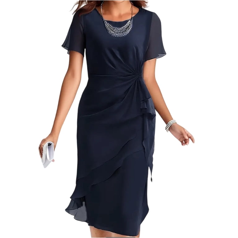 sachin and babi light blue dress Chiffon Shirt Dresses for sale main image 0