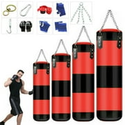 Tianlaimei Heavy Boxing Punching Bag, 48", Black & Red