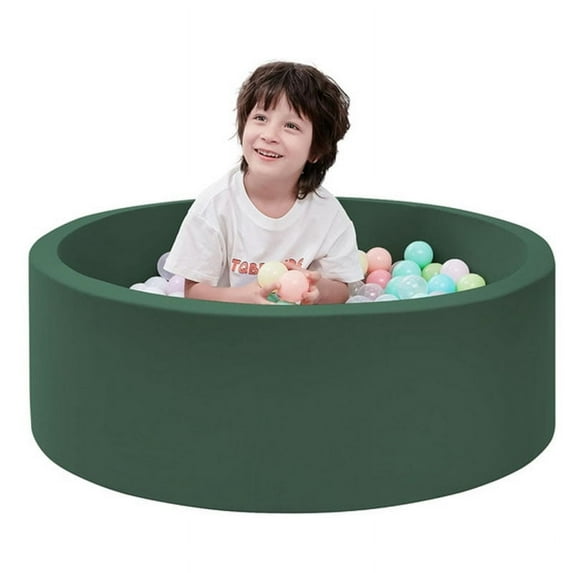 Tianlaimei Memory Foam Sponge Indoor Round Ball Pit (NO Balls) for Toddler Children