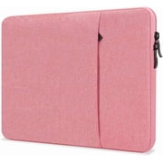 Tianle 15-Inch Laptop Sleeve Case for 2024 2023 MacBook Air 15 inch with Apple M3 M2 Chip A2941 Accessory Traveling Carrying Simple Case Water-Resistant Bag Cover for MacBook Air 15'' M3 M2 (Pink)