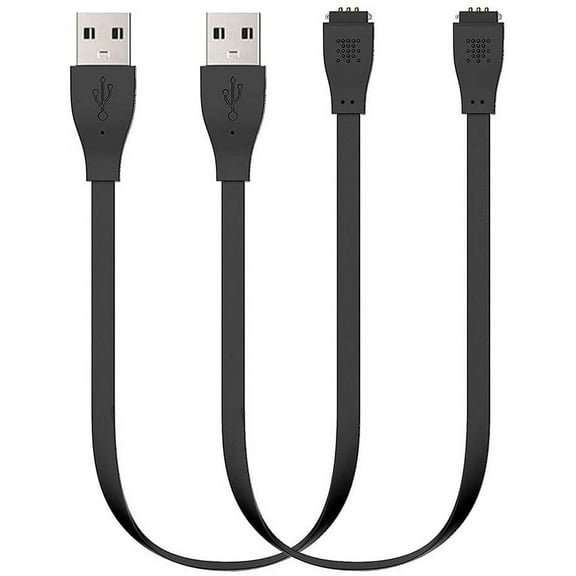 Tianle 2 Pack Charger Compatible with Fitbit Charge/Force (Not for Charge HR), Repalcement USB Charging Cable Cord Compatible with Fitbit Charge/Force