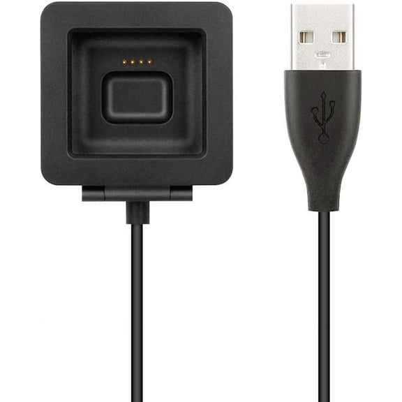 Tianle Charger Compatible with Fitbit Blaze, Replacement Charging Cable Dock Adapter USB Cord Compatible with Fitbit Blaze Smart Fitness Watch [2 Pack, 3.3ft/1m]