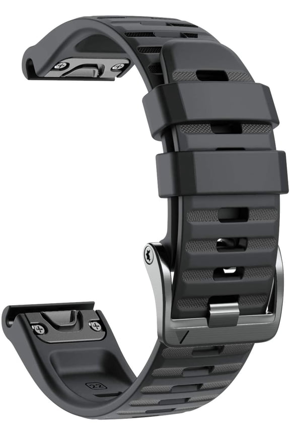 Compatible with Fenix 6 Watchbands 22mm band for Fenix 6/Fenix 6 Pro/Fenix 5/Fenix 5 Plus/Forerunner 935/Forerunner 945/Approach S60/Quatix 5(Black)