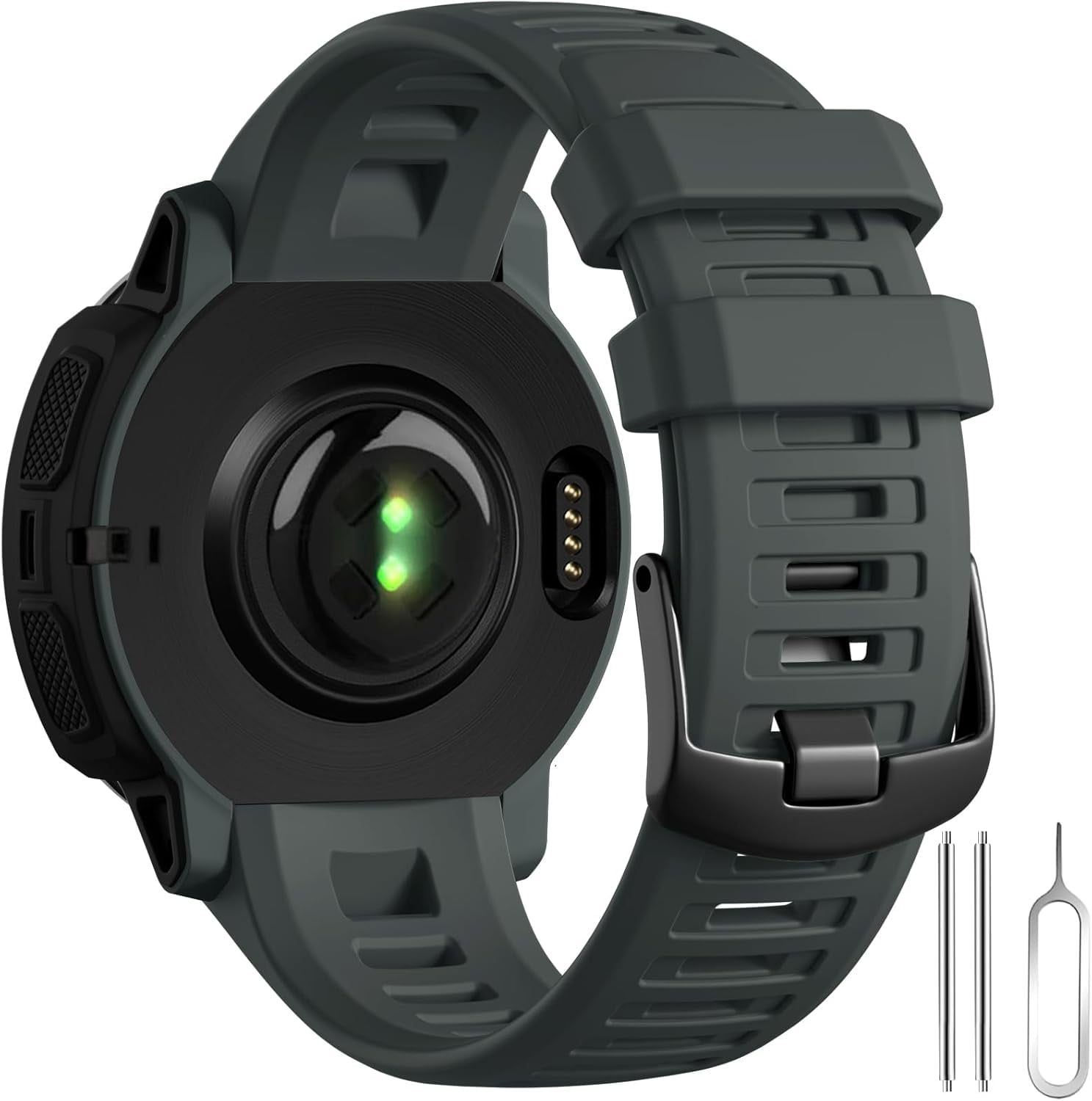 Bracelet Silicone 22mm Pour Montre - Lot Remplacement Souple Ajustable - Compatible SGS