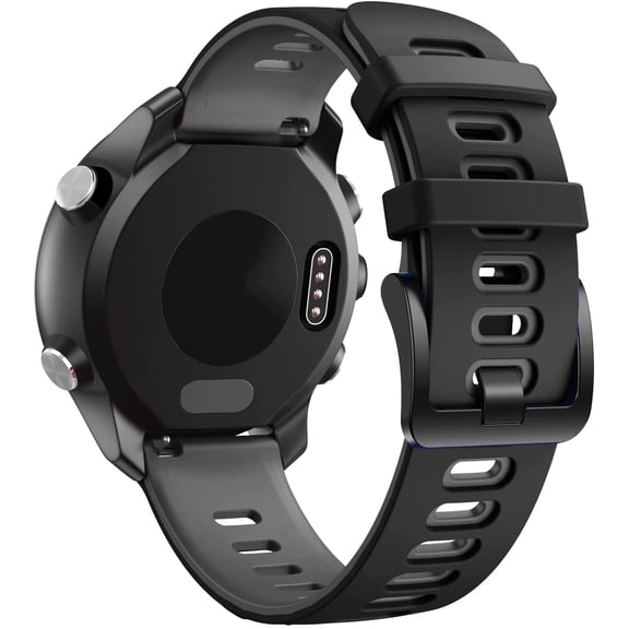 Tianle Compatible with Garmin Vivoactive 3 Band, 20mm Soft Silicone Replacement Band for Samsung Galaxy Active 2/ Garmin Forerunner 645 /Samsung Gear Sport/Galaxy Watch 42mm