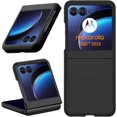 thumbnail image 1 of Tianle Compatible with Motorola Razr+ 2023 Case, Scratch-Resistant Ultra-Thin Skin-Friendly PC Protective Bumper Case for Motorola Razr Plus 2023, Moto Razr Plus, Black, 1 of 7