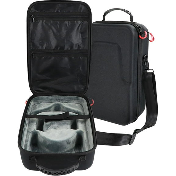 Tianle Hard Travel Case Compatible with Meta Oculus Quest 2/Oculus Quest VR Gaming Headset and Controllers Accessories, Shockproof Hard Shell Carrying Storage Bag -Black