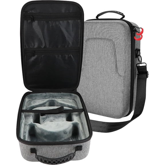 Tianle Hard Travel Case Compatible with Meta Oculus Quest 2/Oculus Quest VR Gaming Headset and Controllers Accessories, Shockproof Hard Shell Carrying Storage Bag -Grey