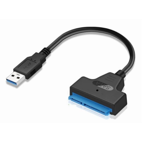 Tianle SATA to USB Cable,SATA 3.0 Hard Drive Adapter Converter,USB 3.0 External Converter for 22 Pin 2.5 Inch Hard Disk Drive (Single USB 3.0)