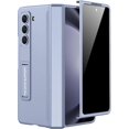 thumbnail image 1 of Tianle for Samsung Galaxy Z Fold 5 Case with Privacy Screen Protector, Built-in Adjustable Kickstand & Magnetic Hinge Protection All-Inclusive Protective Case for Galaxy Z Fold 5 5G(Ice Blue), 1 of 7