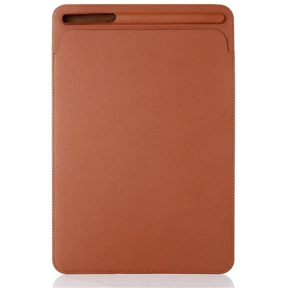 Tianle Sleeve Compatible with iPad Pro 10.5 Case, PU Leather Protective Cover Carrying Case Bag with Pencil Holder Compatible with iPad Pro 10.5, iPad Air 10.9, iPad 10.2 2019 (10.5, Brown)