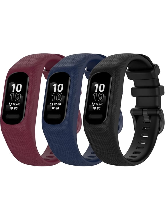 Watch Bands Compatible with Garmin Vivosmart 5 Bands Replacement Strap Wristbands Bracelet Band for Vivosmart 5 for Women Men
