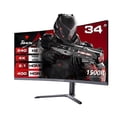thumbnail image 1 of Tiansu 34Inch UWQHD(3440x1440) Curved Gaming Monitor,240Hz 1500R Ultrawide Monitor,PIP/PBP,0.5ms FreeSync,125% sRGB,Monitor with Speaker,HDMI2.1,DP1.4,VESA, 1 of 21