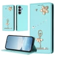 thumbnail image 1 of Tianyeda Compatible with Samsung Galaxy S26+ / S26 Plus [6.7 Inch] Wallet case Phone Cover with RFID Blocking Credit Card Holder Flip Book For WomenMint Green, 1 of 5