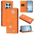 thumbnail image 1 of Tianyeda for XiaoMi RedMi Note 15 5G Case for Samsung Galaxy S26Ultra Wallet case Phone Cover with RFID Blocking Credit Card Holder Flip Book For Women Orange, 1 of 5
