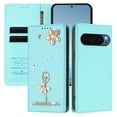 thumbnail image 1 of Tianyeda for Google Pixel 10 Case, PU Leather Wallet Case with RFID Blocking Card Holder Mint Green, 1 of 5