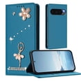 thumbnail image 1 of Tianyeda for Google Pixel 10PRO Case, PU Leather Wallet Case with RFID Blocking Card Holder Blue, 1 of 5