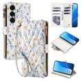 thumbnail image 1 of Tianyeda for Samsung Galaxy S25 Case Wallet Card Holder Zipper Leather Flip Cover Crossbody Wrist Strap with Stand A2, 1 of 5