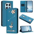 thumbnail image 1 of Tianyeda for XiaoMi RedMi Note 15 5G Wallet case Phone Cover with RFID Blocking Credit Card Holder Flip Book For Women Blue, 1 of 5