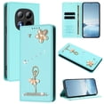 thumbnail image 1 of Tianyeda for XiaoMi RedMi Note 15 PRO 5G Wallet case Phone Cover with RFID Blocking Credit Card Holder Flip Book For WomenMint Green, 1 of 5