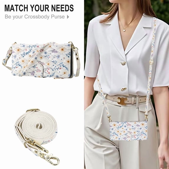 Tianyeda for iphone15 Case Wallet Card Holder Zipper Leather Flip Cover Crossbody Wrist Strap with Stand A2