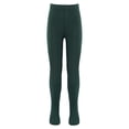 thumbnail image 1 of TiaoBug Baby Girls Tights Thick Leggings Cotton Stockings Pantyhose Warm Pants Knee High Sock Blackish Green 8-11, 1 of 7