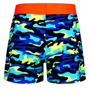 TiaoBug Boys UPF 50+ Swim Trunks Quick Dry Board Shorts Beach Bottoms Swimwear Bathing Suit Type 2 5-6