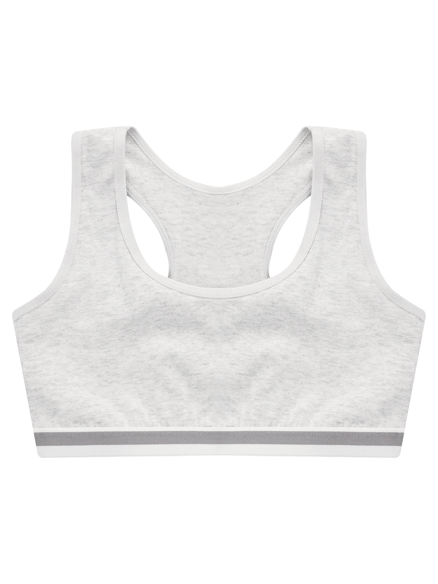 TiaoBug Girls Racerback Crop Tank Tops Puberty Cami Bralettes Sports
